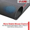 5 Core 5 Core Mouse Pad 2 Pack - 3x3 Computer Mouse Mat w Anti-Slip Rubber Base - Fast Easy Gliding MP 3X3 Pair